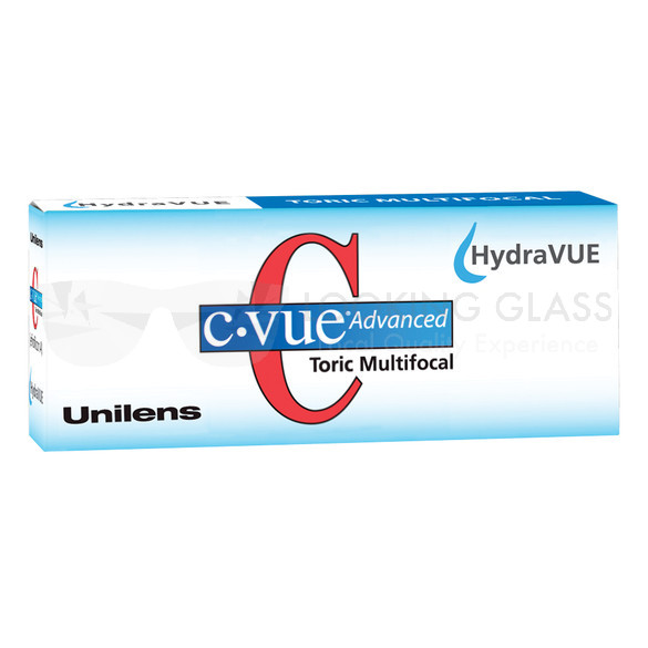 Unilens C-VUE Advanced HydraVUE Toric Multifocal Contact Lenses