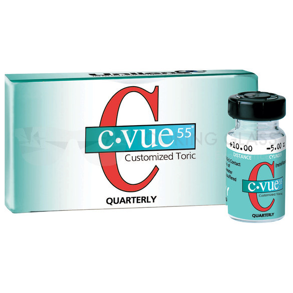 Unilens C-VUE 55 Custom Toric Quarterly Contact Lenses