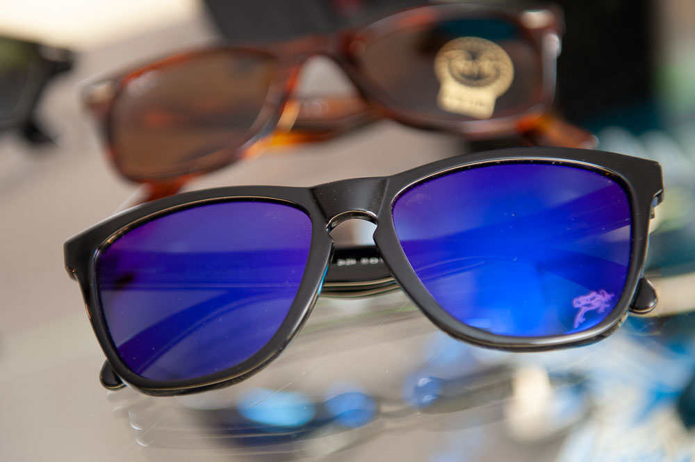 A pair of sunglasses available for sale at Looking Glass Vision